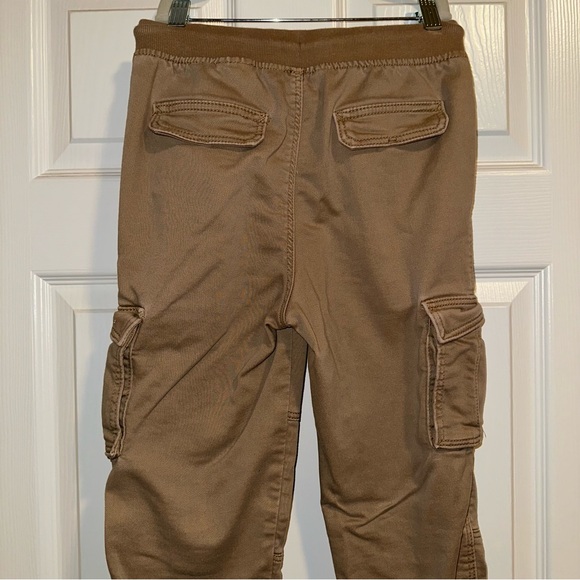 Boys Stretch Cotton Twill Cargo Pants - Picture 4 of 5